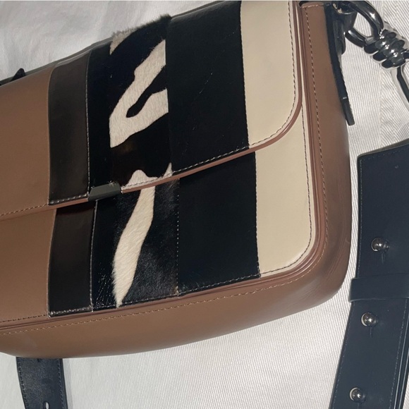 AllSaints Captain Multiflap Shoulder Bag - Picture 9 of 15